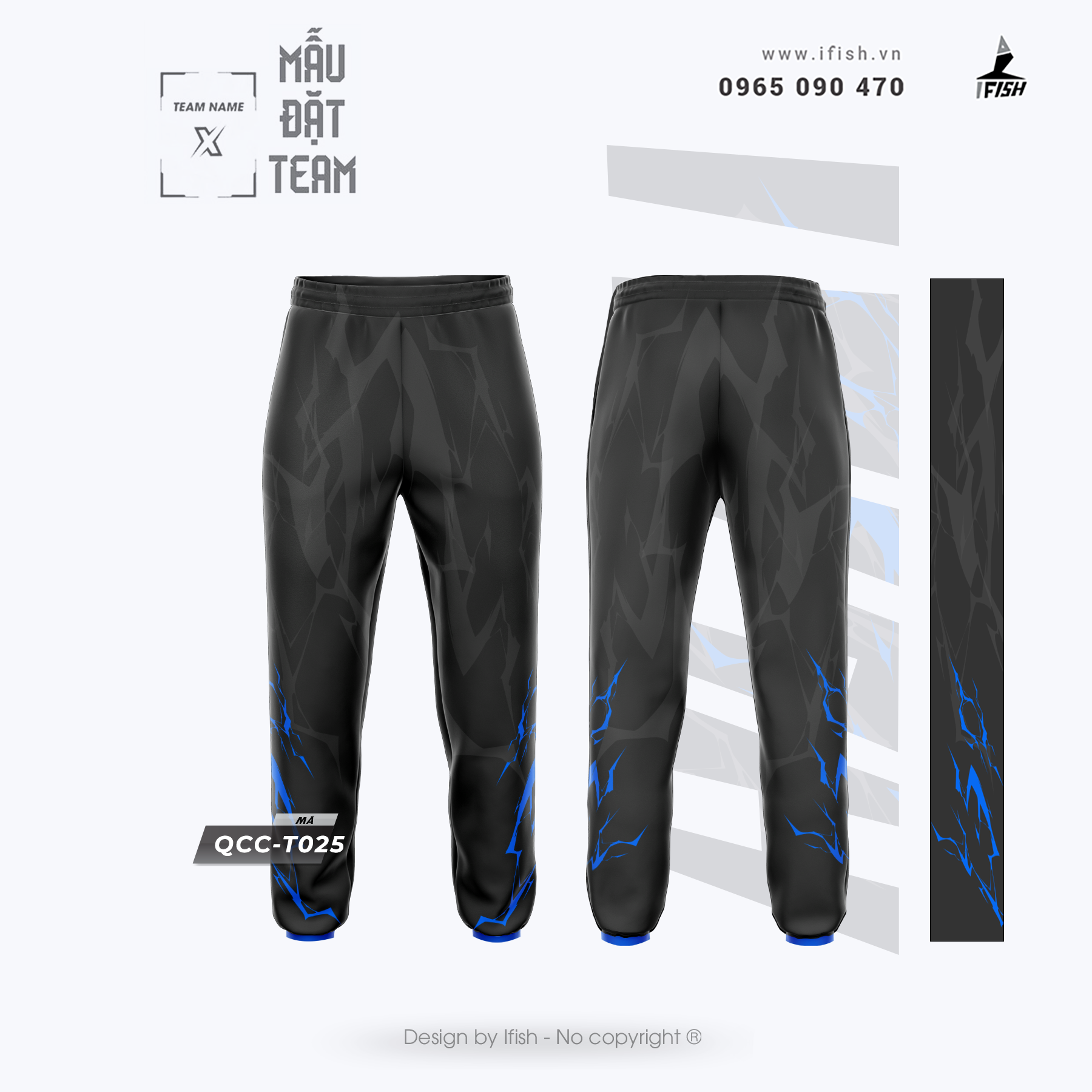  Quần Câu Cá QCC-T025 