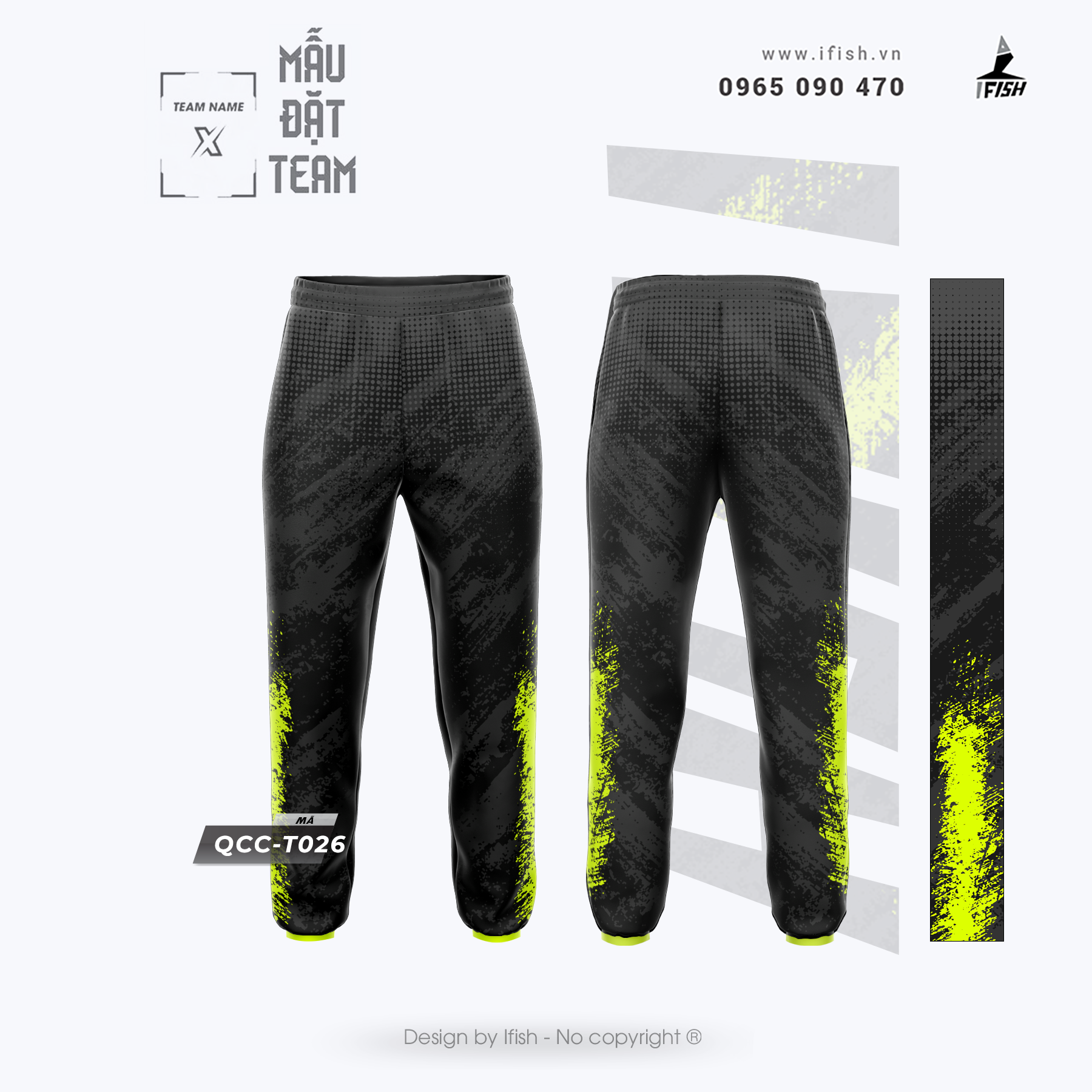  Quần Câu Cá QCC-T026 