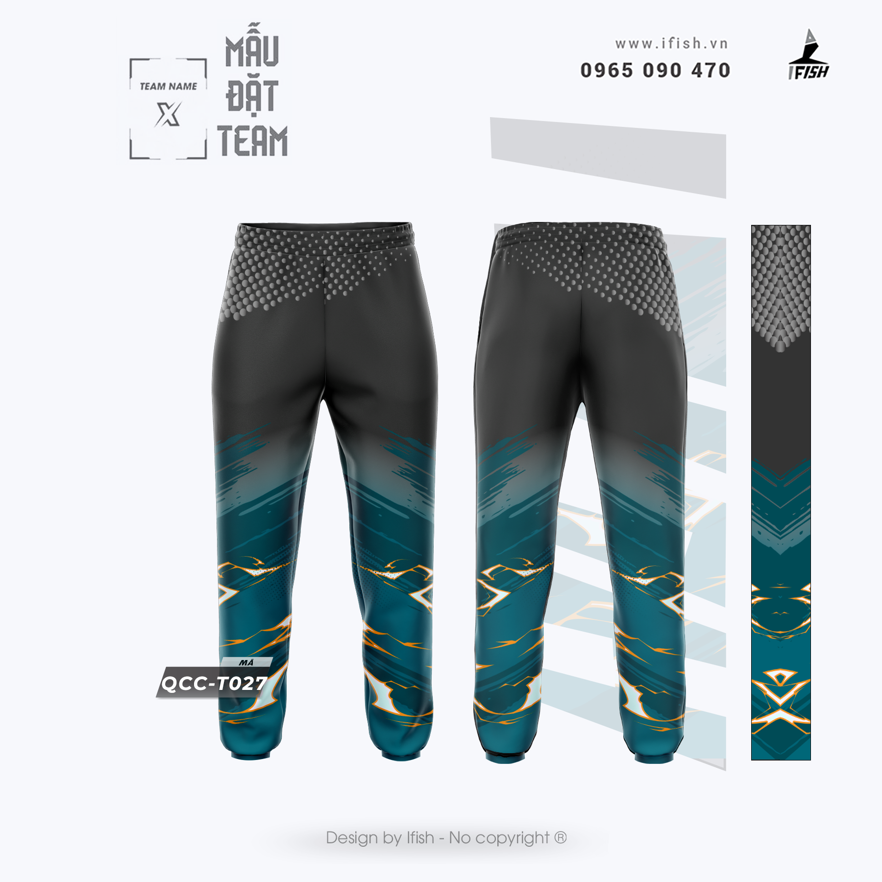  Quần Câu Cá QCC-T027 