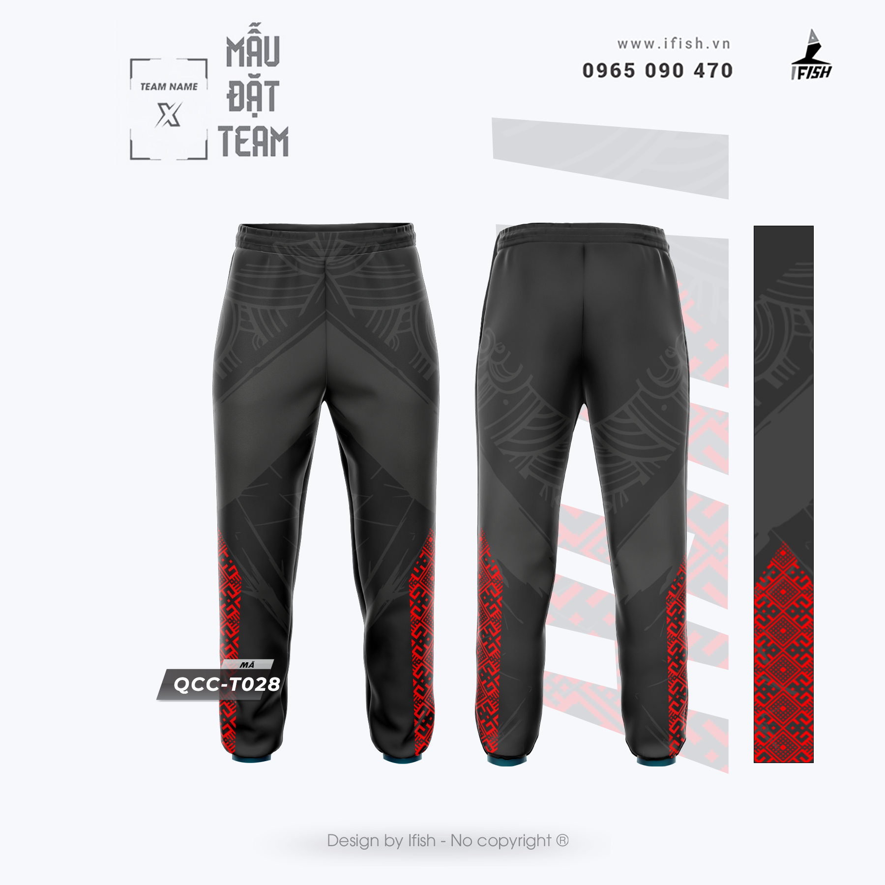  Quần Câu Cá QCC-T028 