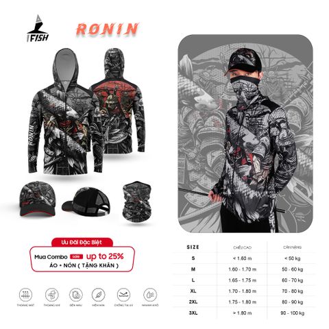 Áo Câu Cá RONIN