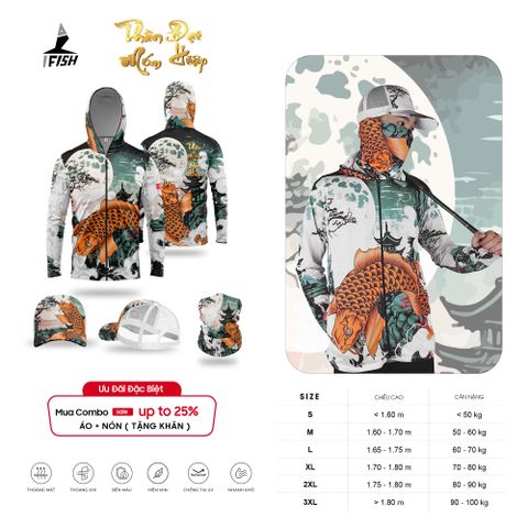 Áo Câu Cá THẦN MÓM ĐẠI HIỆP