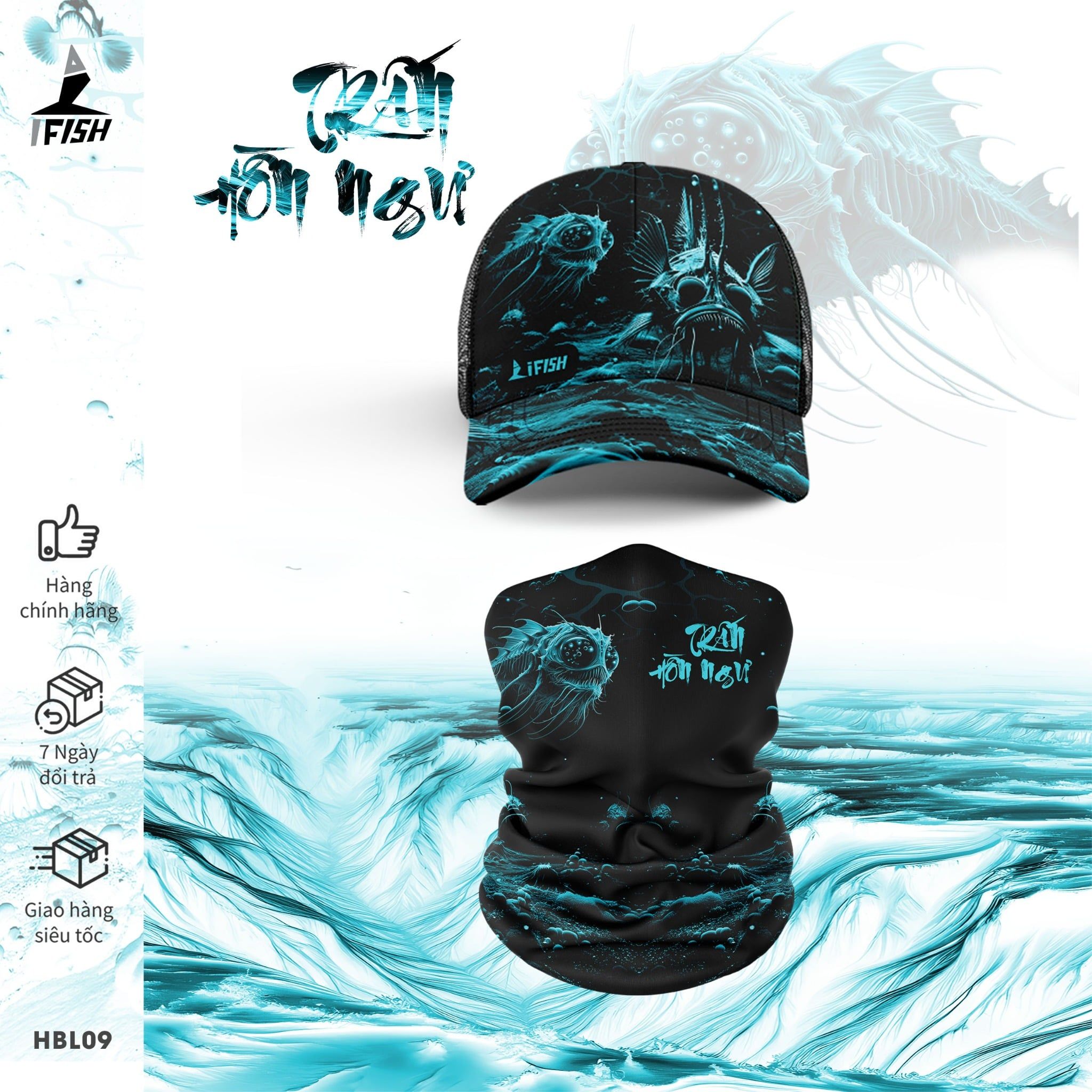  Áo Câu Cá TRẤN HỒN NGƯ 