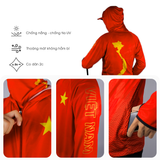  Áo Câu Cá VIỆT NAM ĐỎ 