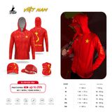  Áo Câu Cá VIỆT NAM ĐỎ 