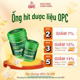  ỐNG HÍT DƯỢC LIỆU OPC 