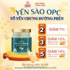  TPBS. YẾN SÀO OPC - TỔ YẾN CHƯNG ĐƯỜNG PHÈN (Hộp 1 lọ) 