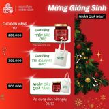  TPBS. YẾN SÀO OPC - TỔ YẾN CHƯNG SÂM VÀ ĐÔNG TRÙNG (Hộp 6 lọ) 