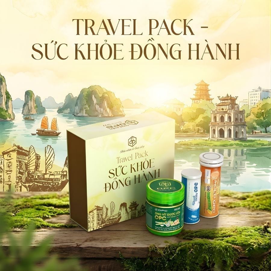  Combo Travel Pack – Sức khỏe Đồng hành 