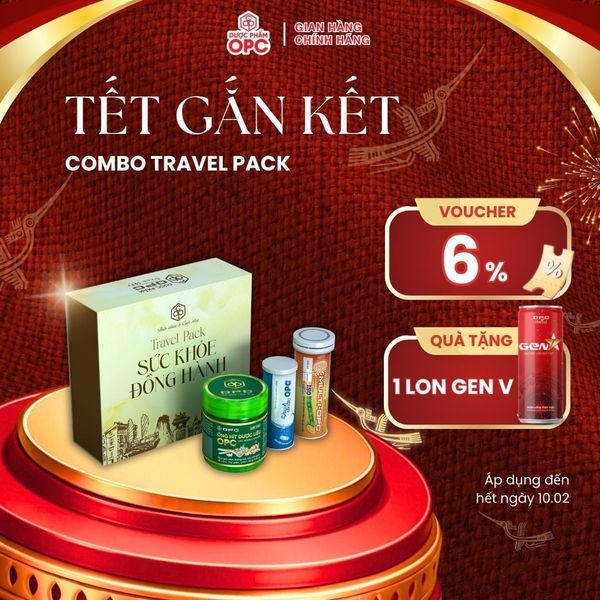  Combo Travel Pack – Sức khỏe Đồng hành 