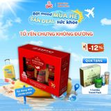  TPBS. YẾN SÀO OPC - TỔ YẾN CHƯNG KHÔNG ĐƯỜNG (Hộp 6 lọ) 