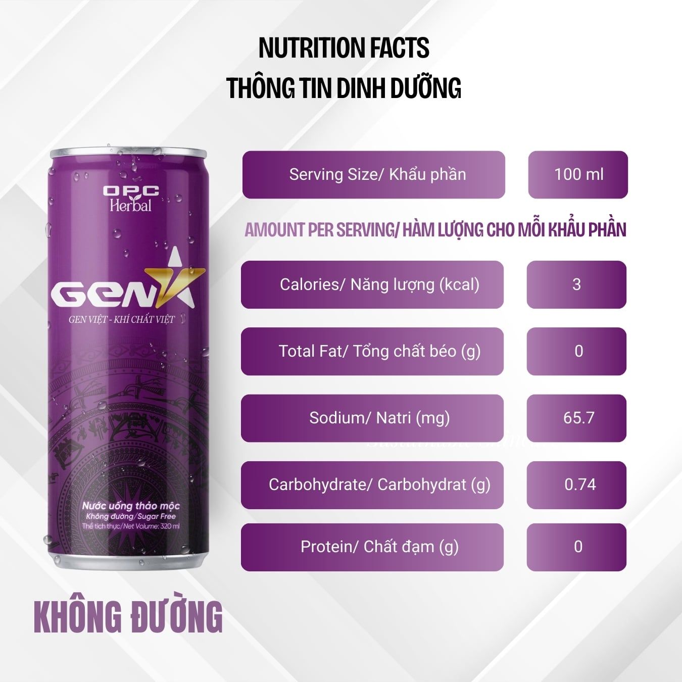  Nước uống thảo mộc Gen V 