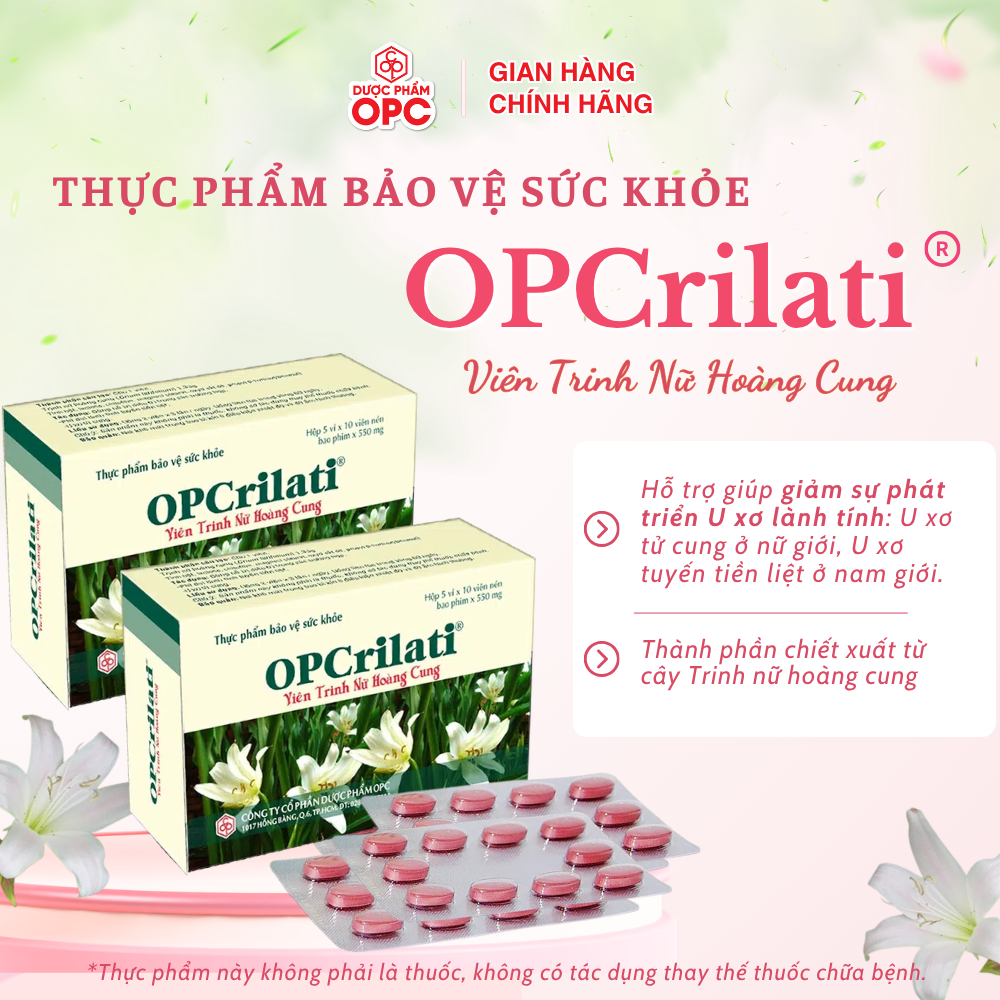 Viên trinh nữ hoàng cung OPCRILATI® 