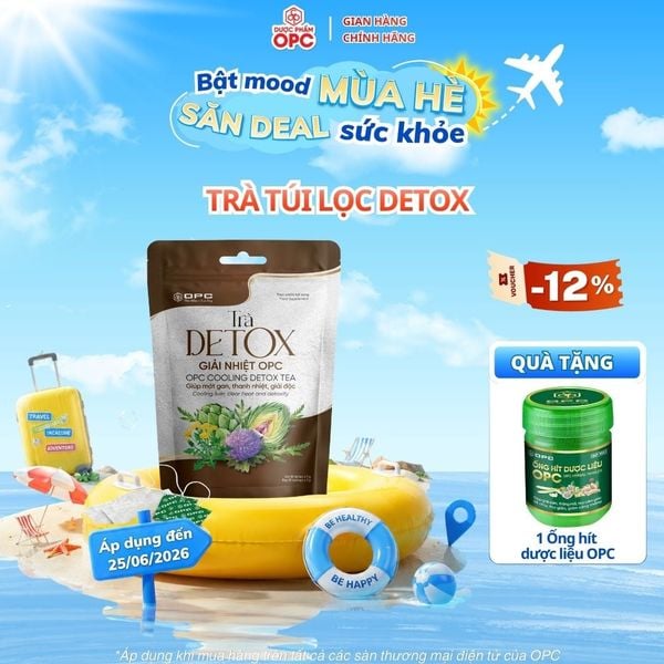  TPBS. TRÀ DETOX (Túi zip 50 gói) 