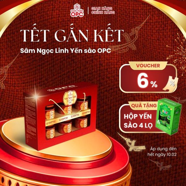  SÂM NGỌC LINH YẾN SÀO OPC 