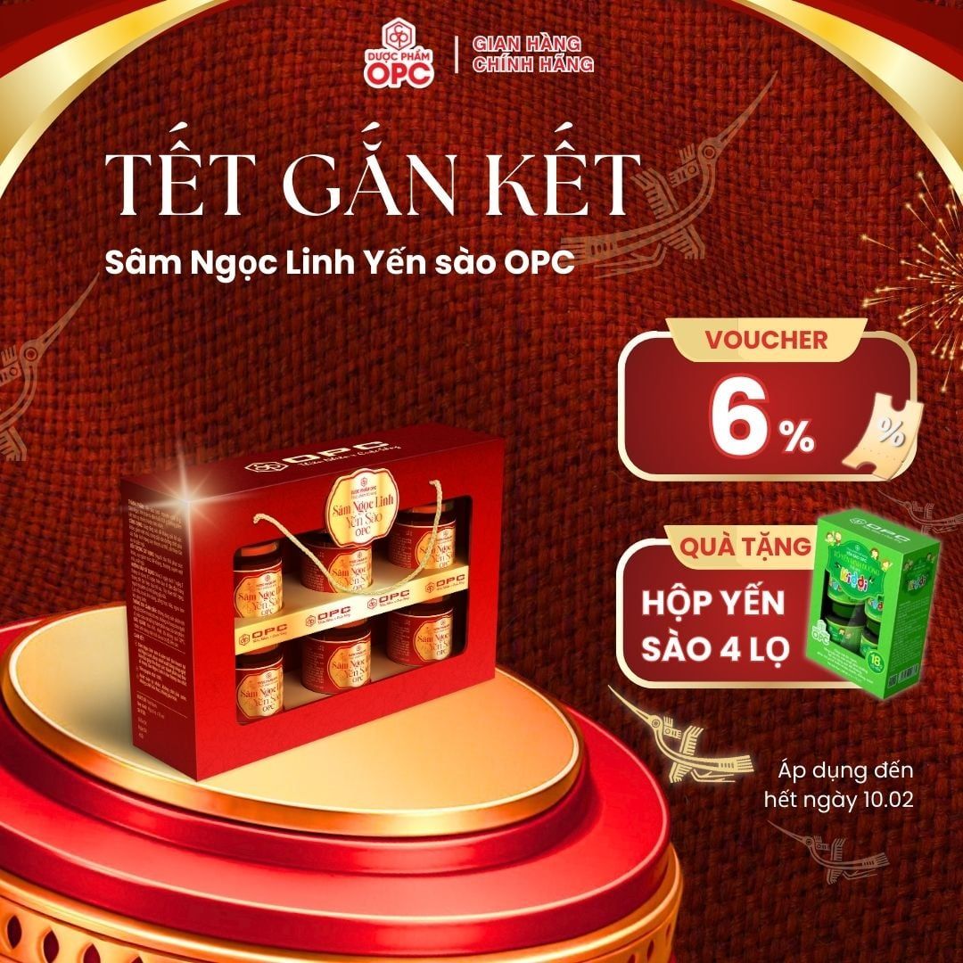  SÂM NGỌC LINH YẾN SÀO OPC 
