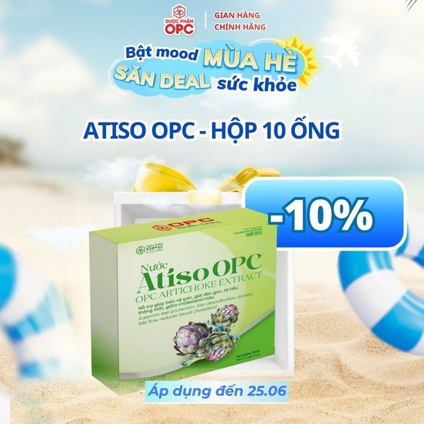  TPBVSK. NƯỚC ATISO OPC 