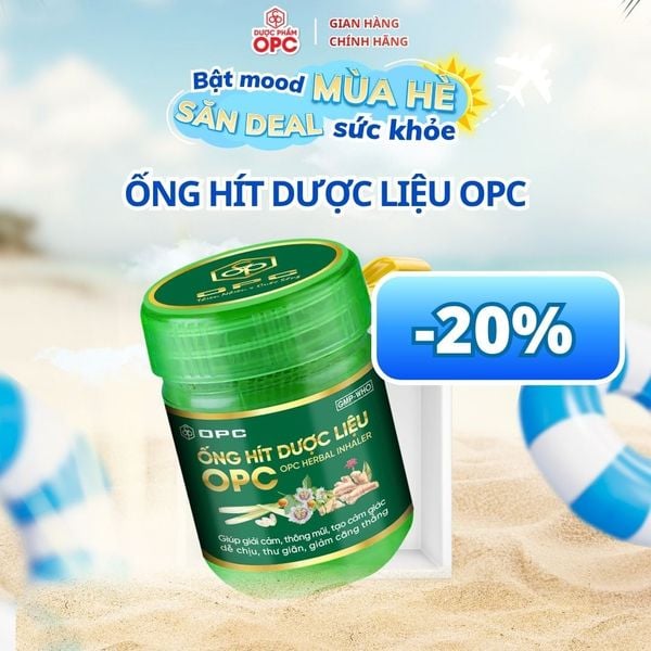  ỐNG HÍT DƯỢC LIỆU OPC 