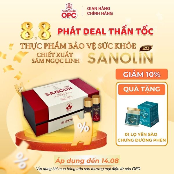  SANOLIN 20 - Chiết xuất Sâm Ngọc Linh 