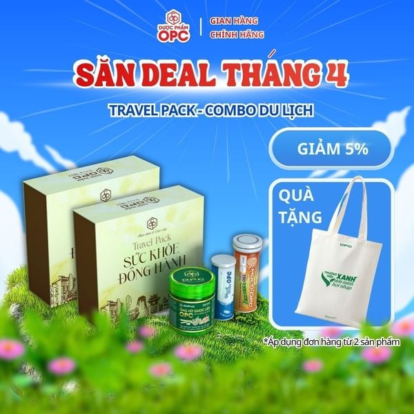  Combo Travel Pack – Sức khỏe Đồng hành 