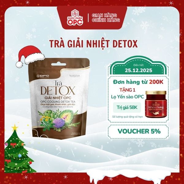  TPBS. TRÀ DETOX (Túi zip 50 gói) 