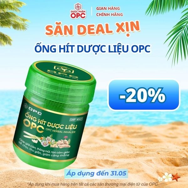  ỐNG HÍT DƯỢC LIỆU OPC 
