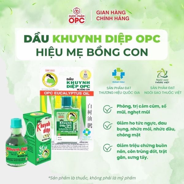  DẦU KHUYNH DIỆP OPC 