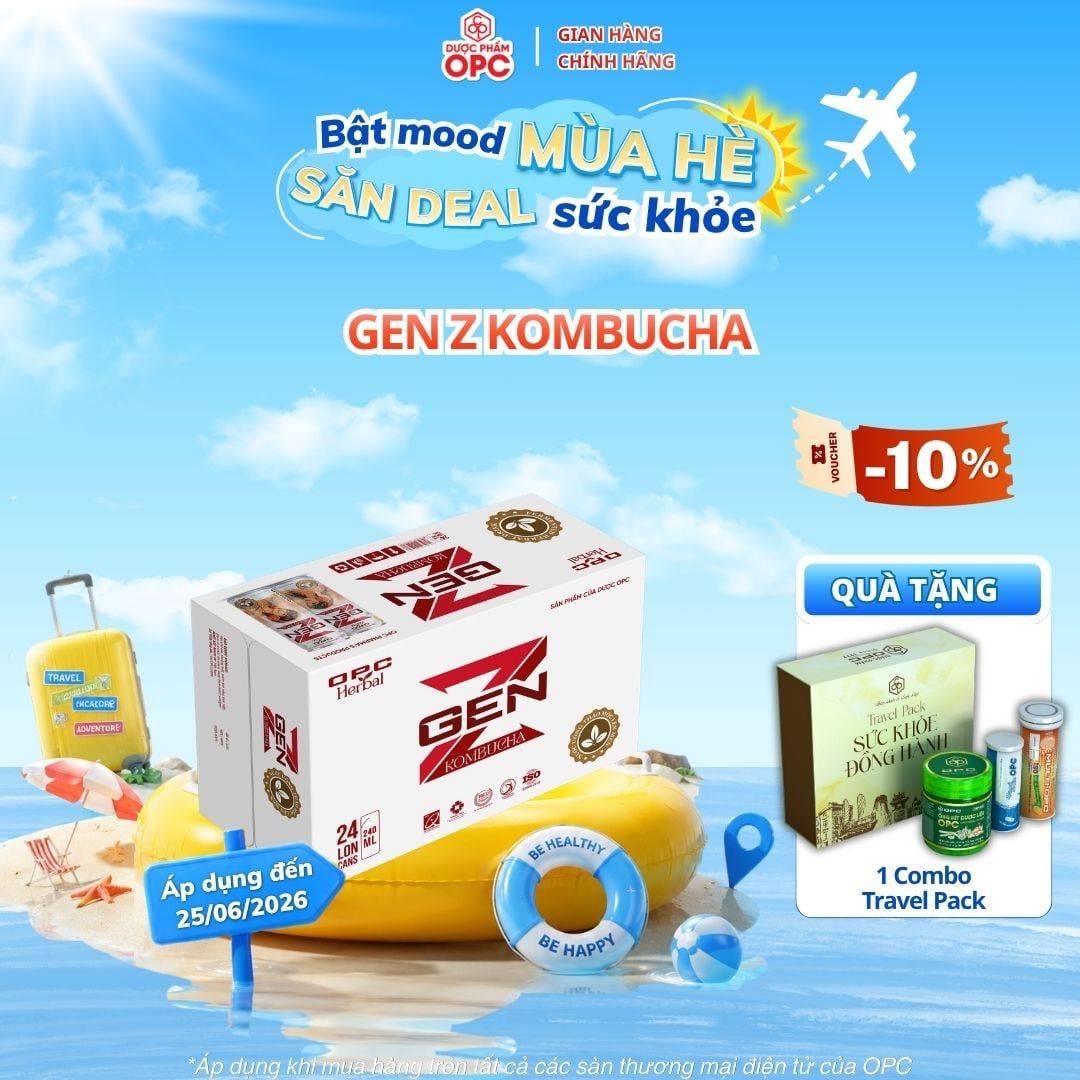  GEN Z KOMBUCHA – NƯỚC UỐNG THẢO MỘC LÊN MEN 