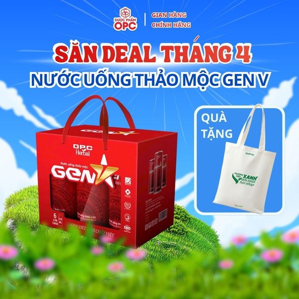  Nước uống thảo mộc Gen V 