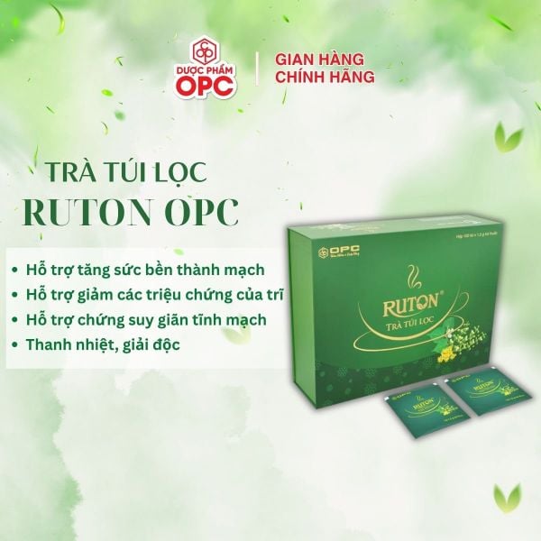  RUTON® TRÀ TÚI LỌC 
