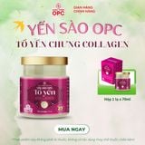  TPBS. YẾN SÀO OPC - TỔ YẾN COLLAGEN (Hộp 1 lọ) 