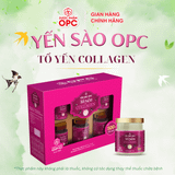  YẾN SÀO OPC - TỔ YẾN COLLAGEN (Hộp 6 lọ) 