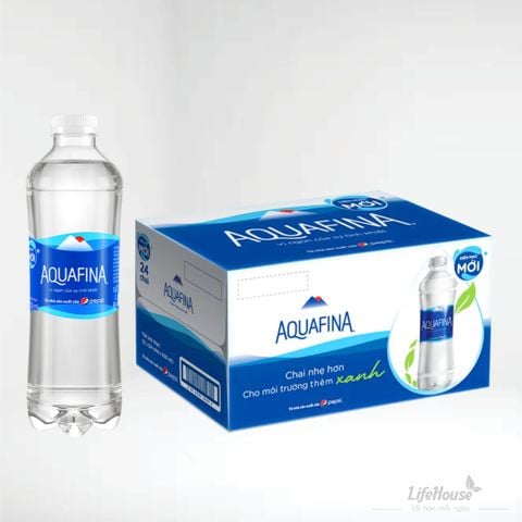  Nước tinh khiết Aquafina 500ml (24 chai/thùng) 