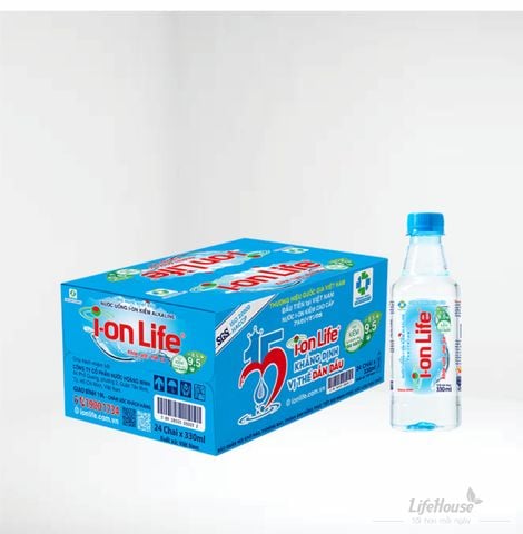  Nước i-on life 330ml (24 chai/thùng) 