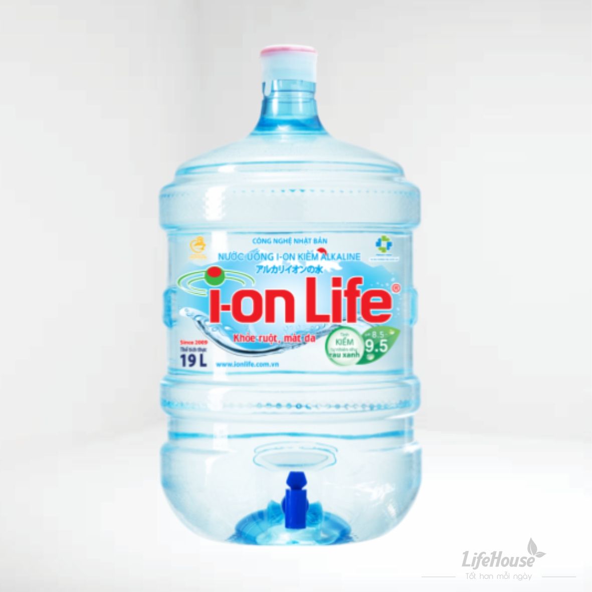 Nước i-on Life 19L [Bình đa năng]