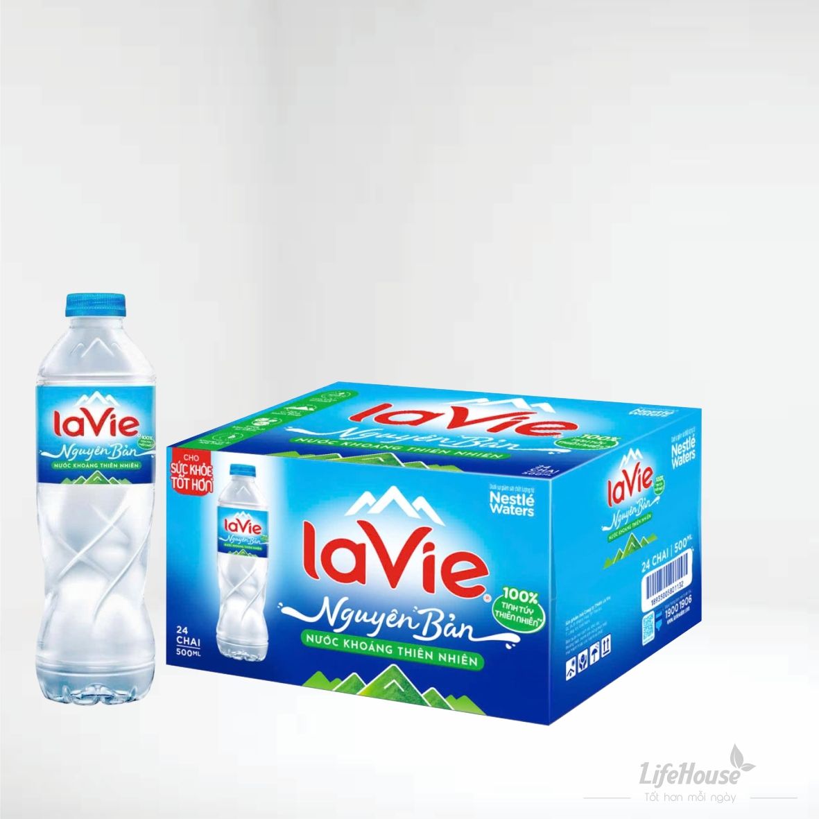 Nước LaVie 500ml (24 chai/thùng)