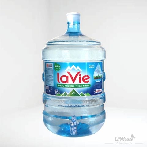 Nước khoáng Lavie 19L [Bình vòi] 