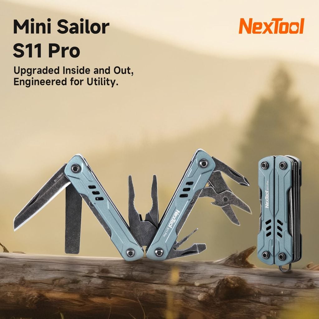 Nextool Mini Sailor S11/S11pro dụng cụ đa năng móc khóa EDC nhỏ gọn 12 chức năng