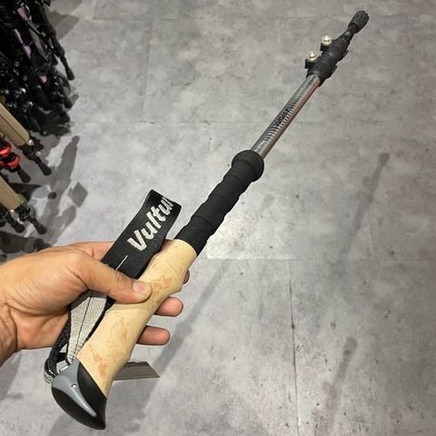 Gậy trekking leo núi nhôm khóa bật Vultura VTR-TP2503