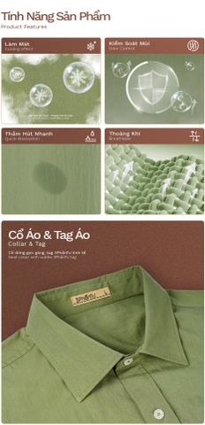 Áo Sơ Mi Dáng Regular Tay Dài - TSTM24004