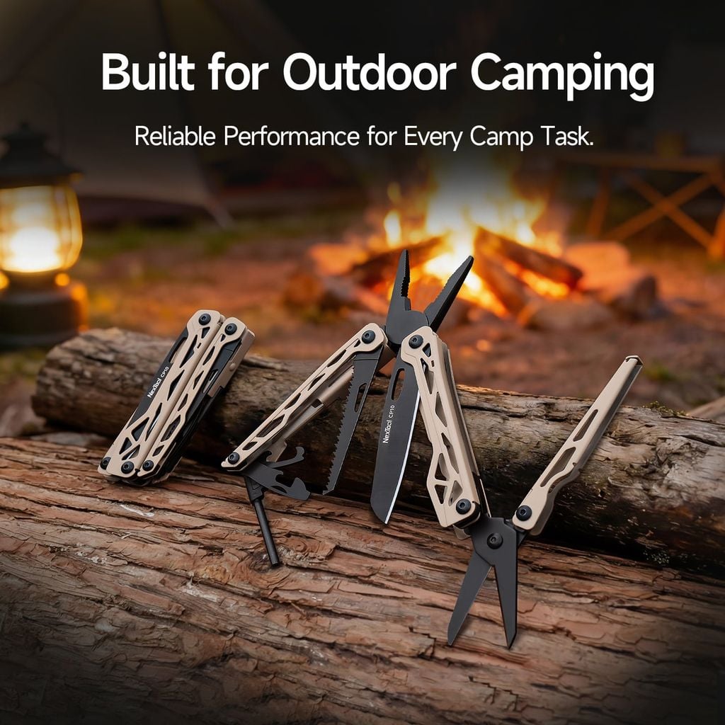 Nextool CP10 dụng cụ đa năng cho camping & sinh tồn 12 chức năng