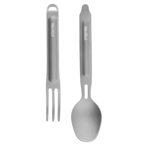 Nextool Tableware set bộ muỗng & nĩa dã ngoại xếp lồng vào nhau
