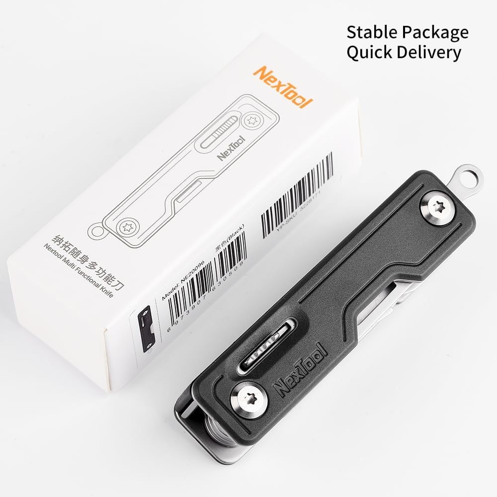 Nextool Multi Functional Knife dao xếp móc khóa bỏ túi 12 chức năng, ốp ABS
