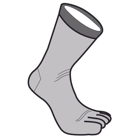 Vớ Trekking 5 ngón chân Coolmax Vultura 5-toe socks VTR-SC2501