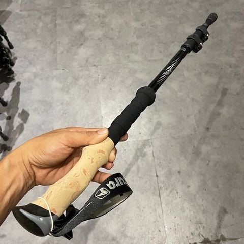Gậy trekking leo núi nhôm khóa bật Vultura VTR-TP2503
