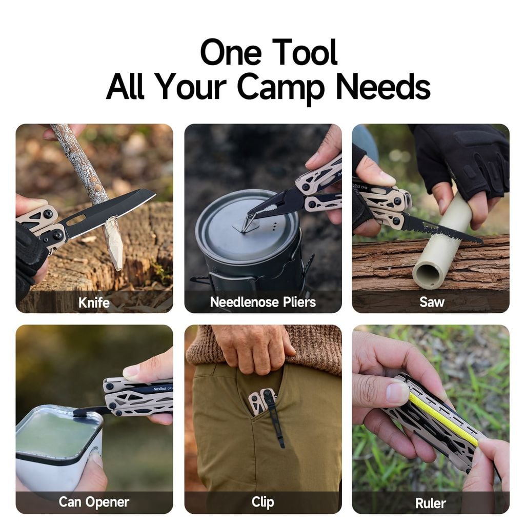Nextool CP10 dụng cụ đa năng cho camping & sinh tồn 12 chức năng
