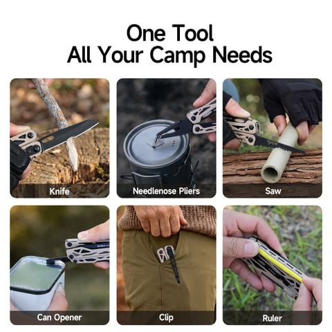 Nextool CP10 dụng cụ đa năng cho camping & sinh tồn 12 chức năng