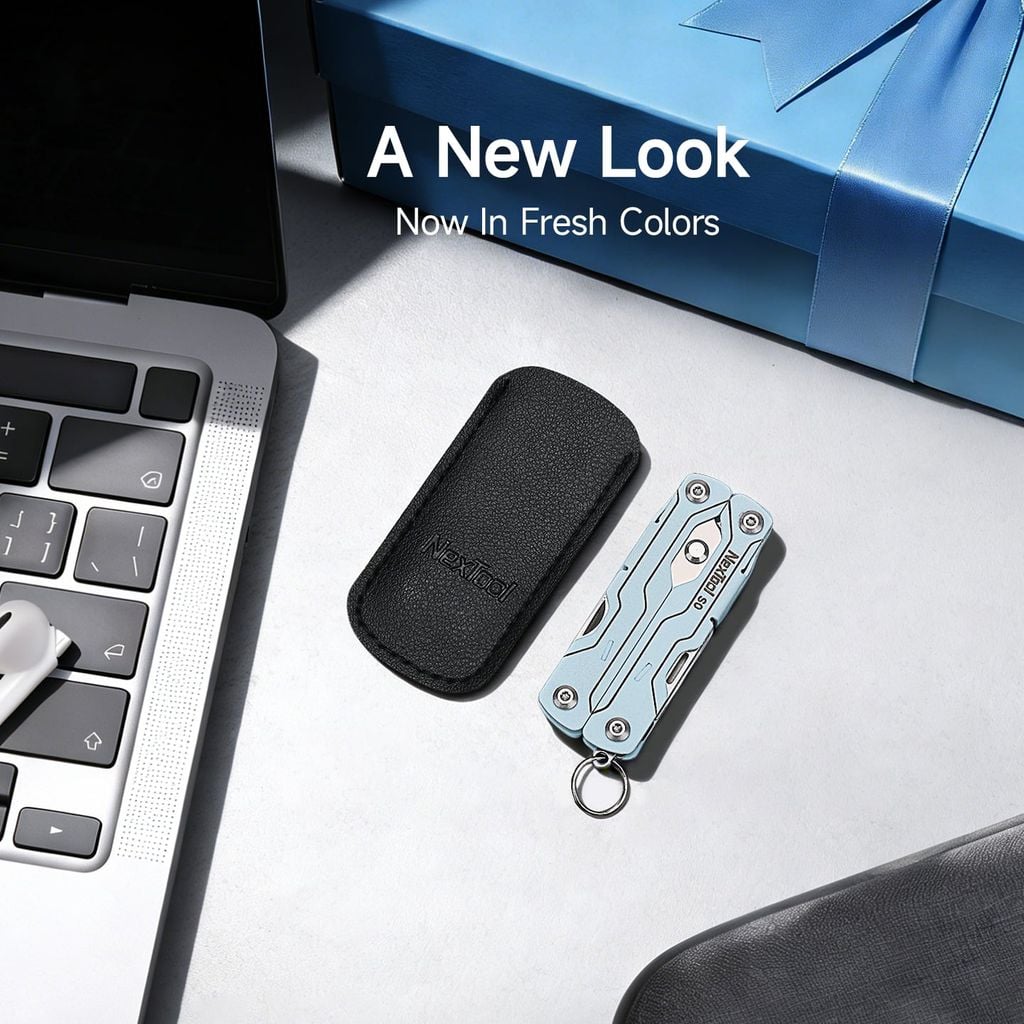 Nextool S0 Micro Sailor kéo EDC xếp gọn móc khóa 8 chức năng
