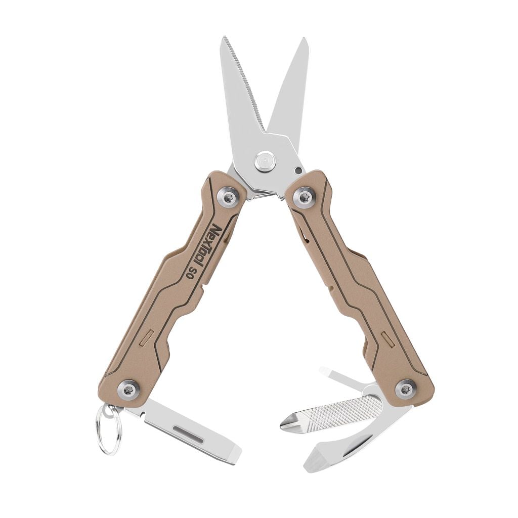 Nextool S0 Micro Sailor kéo EDC xếp gọn móc khóa 8 chức năng