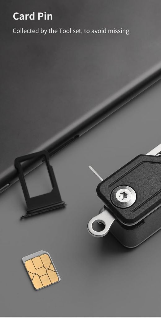 Nextool Multi Functional Knife dao xếp móc khóa bỏ túi 12 chức năng, ốp ABS